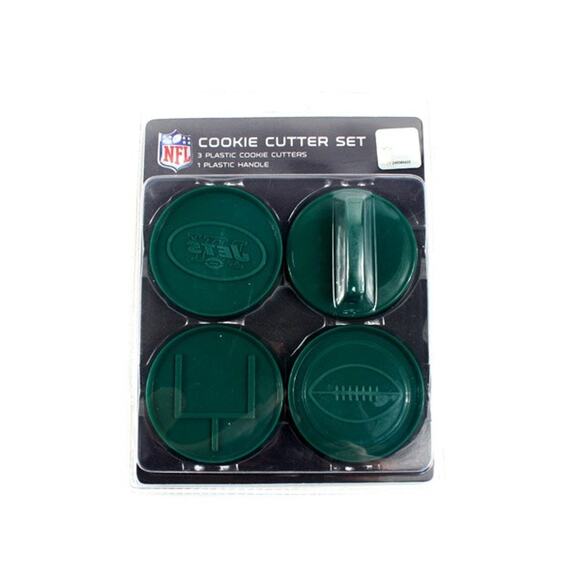 NFL New York Jets Cookie Cutter Set Holidays Kitchen Molds New - Picture 1 of 3